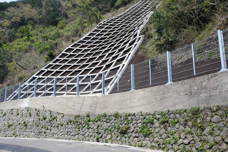 美里龍神線道路災害復旧外合併工事