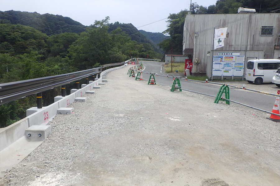 国道424号道路改良工事